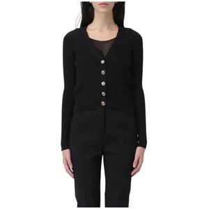 Pinko, Dames, Truien, Zwart, Maat: 2XL