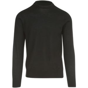 Emporio Armani, Heren, Truien, Zwart, Maat: 3XL Wol,