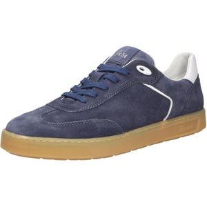 Sioux - Tedroso - Sneakers - Blauw - Suède Leer