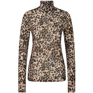 Marc Cain - Animal Print Longsleeve - Veelkleurig - Dames