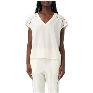 Liu Jo, Dames, Tops, Wit, Maat: L