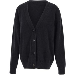 Laneus, Dames, Truien, Zwart, Maat: XS Zijde,