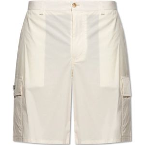Dolce & Gabbana, Heren, Korte broeken, Beige, Maat: M Katoen,