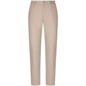 Dolce & Gabbana, Heren, Broeken, Beige, Maat: L Kasjmier,
