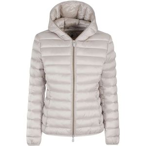 Save The Duck, Dames, Jassen, Beige, Maat: L Nylon,