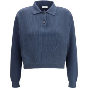 Brunello Cucinelli - Gebreide Trui - Katoen - Elegant - Comfortabel - Zijsplitten