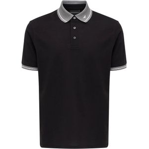 Emporio Armani, Heren, Tops, Zwart, Maat: M