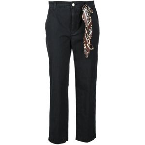 Guess, Dames, Broeken, Zwart, Maat: S Katoen,