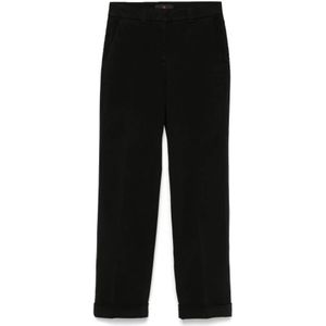 Peuterey, Dames, Broeken, Zwart, Maat: XS Zijde,