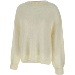 Soft Goat, Dames, Truien, Wit, Maat: XS Wol,