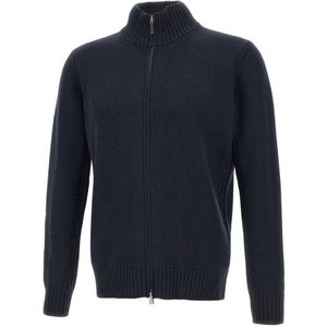 Kangra, Heren, Truien, Blauw, Maat: S Wol,