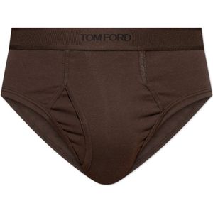 Tom Ford, Heren, Ondergoed, Bruin, Maat: S Katoen,