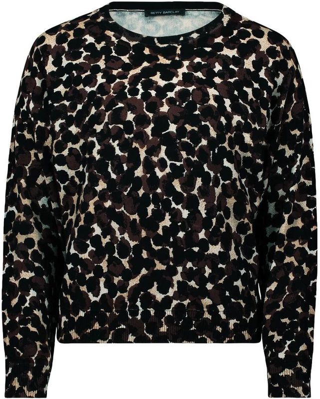 Betty Barclay - Batwing - Fijngebreide Trui - Bruin - Dames