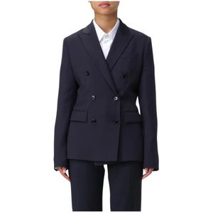 Dondup, Dames, Jassen, Blauw, Maat: XS Leer,