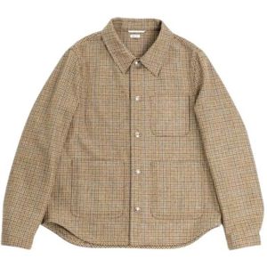 Thom Browne, Heren, Jassen, Bruin, Maat: M Tweed,