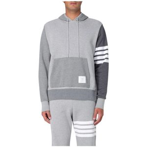 Thom Browne, Heren, Sweatshirts & Hoodies, Grijs, Maat: L