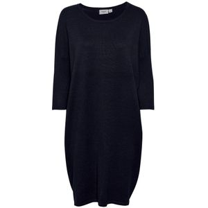 Saint Tropez, Dames, Jurken, Zwart, Maat: M Viscose,
