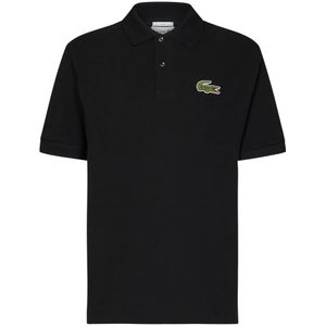Lacoste, Heren, Tops, Zwart, Maat: S Katoen,