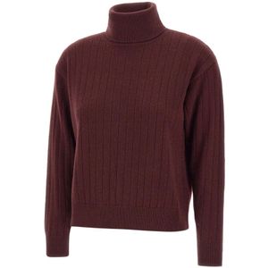 Eleventy, Dames, Truien, Bruin, Maat: M Wol,