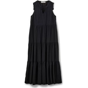 Sofie Schnoor - Zwart - Jurk - Katoen
