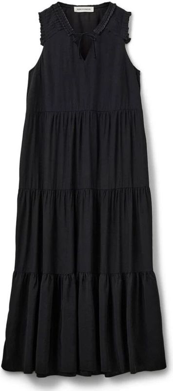 Sofie Schnoor - Zwart - Jurk - Katoen