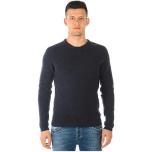 Armani Jeans, Heren, Truien, Blauw, Maat: L Katoen,