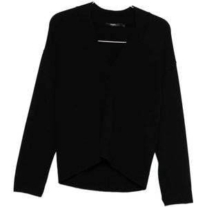 Seventy, Dames, Truien, Zwart, Maat: S Wol,