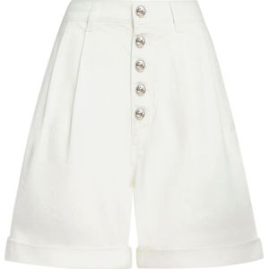 Etro, Dames, Korte broeken, Wit, Maat: L Katoen,