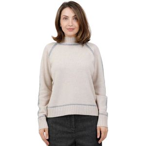 Max Mara Studio, Dames, Truien, Beige, Maat: S Kasjmier,