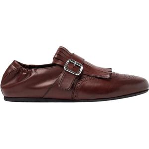 Scarosso, Heren, Schoenen, Bruin, Maat: 39 EU Leer,