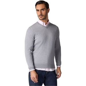 Brooks Brothers, Heren, Truien, Grijs, Maat: 2XL Wol,