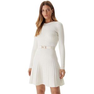 Guess, Dames, Jurken, Wit, Maat: XS Viscose,