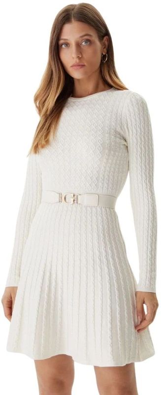 Guess, Dames, Jurken, Wit, Maat: XS Viscose,