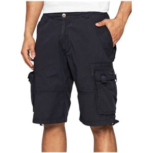 Aeronautica Militare, Heren, Korte broeken, Blauw, Maat: XS Katoen,