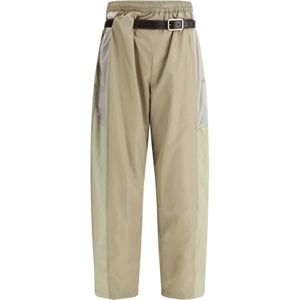 Magliano, Heren, Broeken, Beige, Maat: S Nylon,