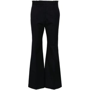 Joseph, Dames, Broeken, Zwart, Maat: S Gabardine,