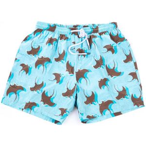 Barba, Heren, Badkleding, Blauw, Maat: L