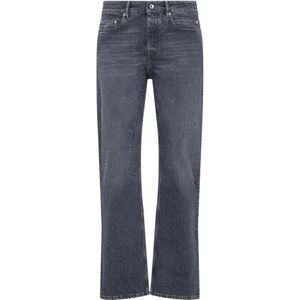 Rick Owens, Heren, Jeans, Grijs, Maat: W32 Katoen,