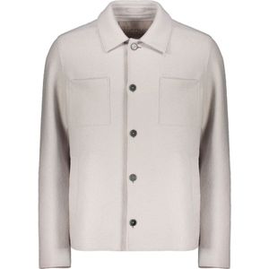 Herno, Heren, Jassen, Wit, Maat: 2XL Wol,