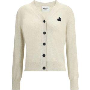 Marant étoile, Dames, Truien, Wit, Maat: 2XS Katoen,