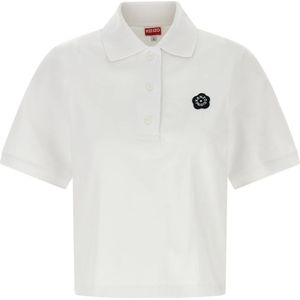Kenzo - Polo Shirt - Wit - Katoen - Korte Mouwen