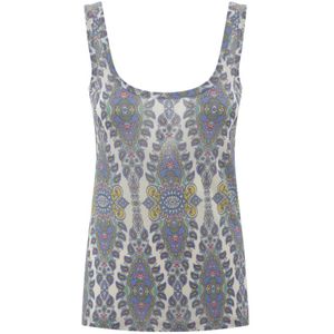 Etro, Dames, Tops, Blauw, Maat: XS