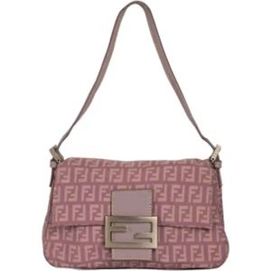 Fendi Vintage, Dames, Pre-owned, Paars, Maat: ONE Size
