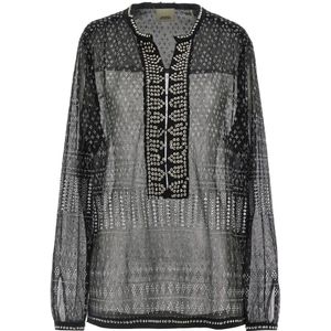 Isabel Marant, Dames, Blouses & Shirts, Zwart, Maat: XS