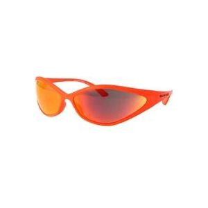 Balenciaga Stijlvolle zonnebril met BB0285S-model , Orange , unisex , Maat: ONE Size