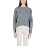 Only, Dames, Truien, Grijs, Maat: XS Nylon,