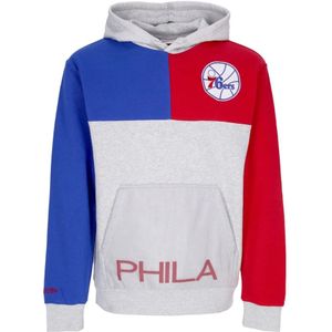 Mitchell & Ness, Heren, Sweatshirts & Hoodies, Veelkleurig, Maat: L Katoen,