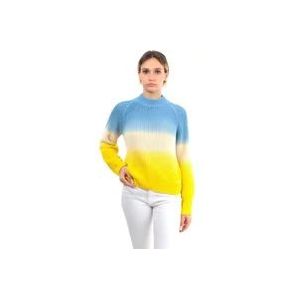 Woolrich Celeste Crew Neck Sweater , Multicolor , Dames , Maat: M