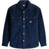 Tommy Jeans - Ribcordoverhemd - Effen - Relaxed Fit - Puur Katoen