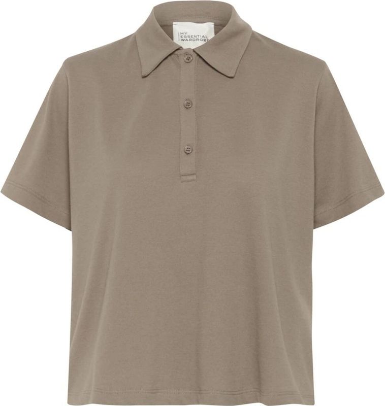 My Essential Wardrobe Shirt 'AbbyMW'  donkerbeige